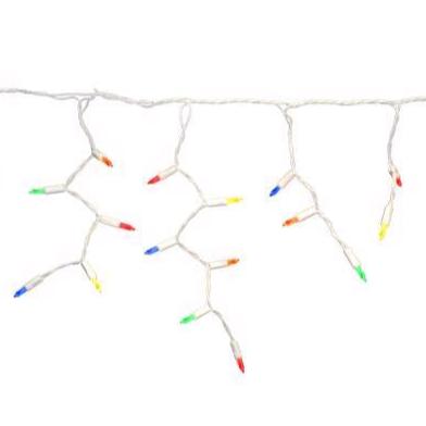Celebrations Platinum LED T5 Sparkle Icicle Christmas Lights - 9.5' (100 Lights)