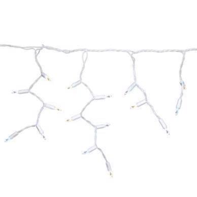 Celebrations Platinum LED T5 Sparkle Icicle Christmas Lights - 9.5' (100 Lights)