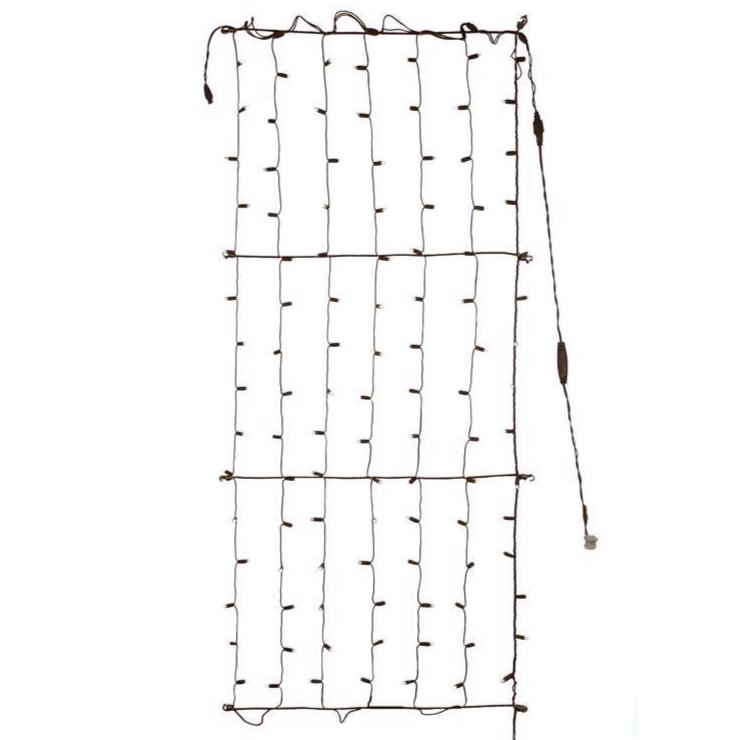 Celebrations Platinum Mini LED Tree Wraparound Christmas Lights - 6' (100 Lights)