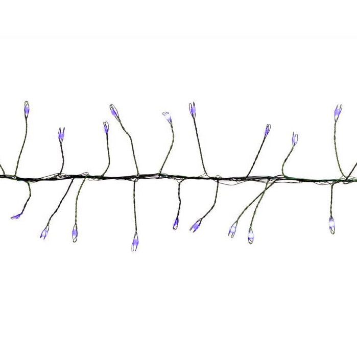 Celebrations Platinum LED Big Seed Vine Christmas Lights - 10' (250 Lights)