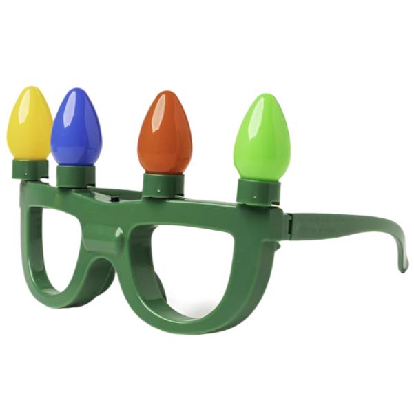 Lotsa Lights! Christmas Light-Up Glasses
