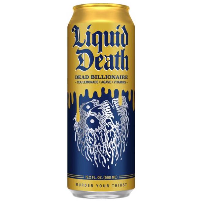 Liquid Death Spring Water & Tea - 19.2 oz.