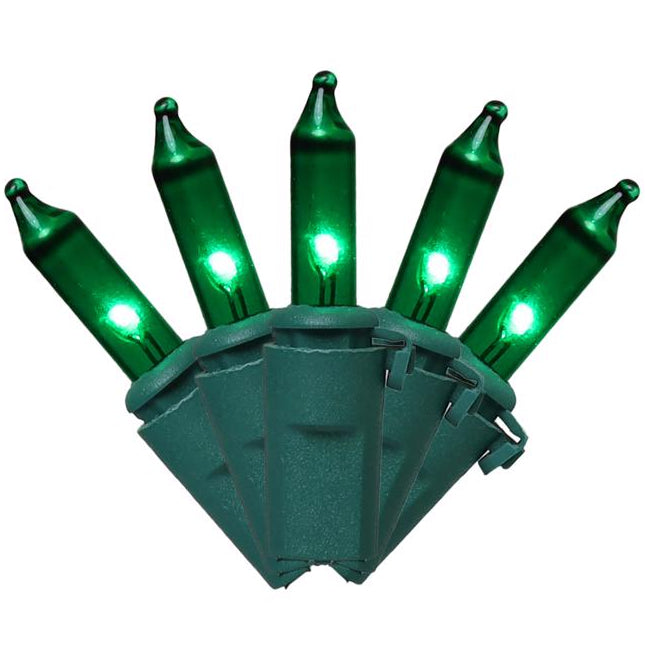 Celebrations Classic LED T5 Mini Christmas Lights - 24.75' (100 Lights)