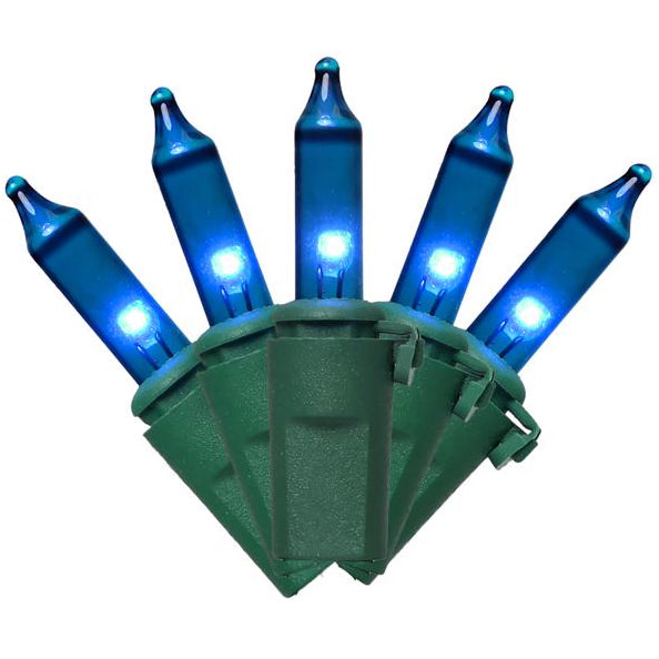 Celebrations Classic LED T5 Mini Christmas Lights - 24.75' (100 Lights)