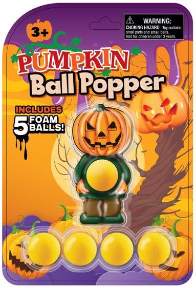 Pumpkin Ball Popper Toy