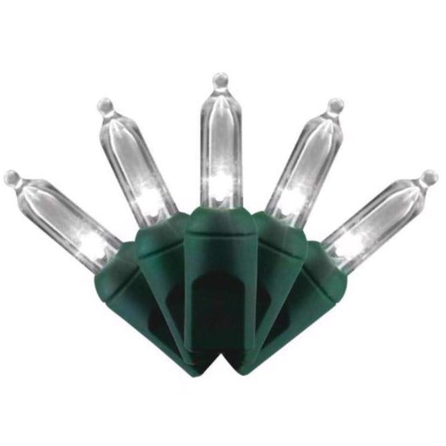 Celebrations Classic LED T5 Mini Christmas Lights - 24.75' (100 Lights)