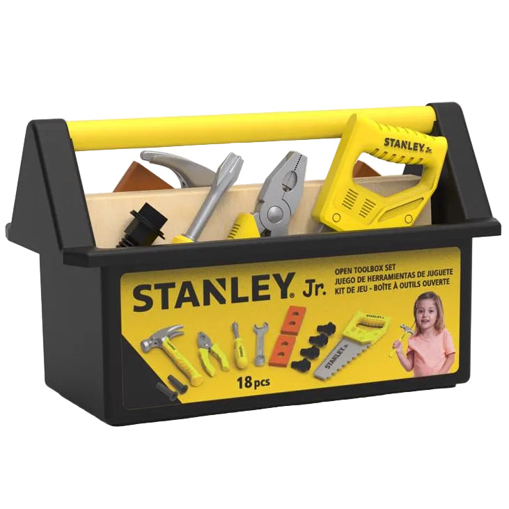 Stanley Jr. Pretend Play Toolbox Set - 18 pc.
