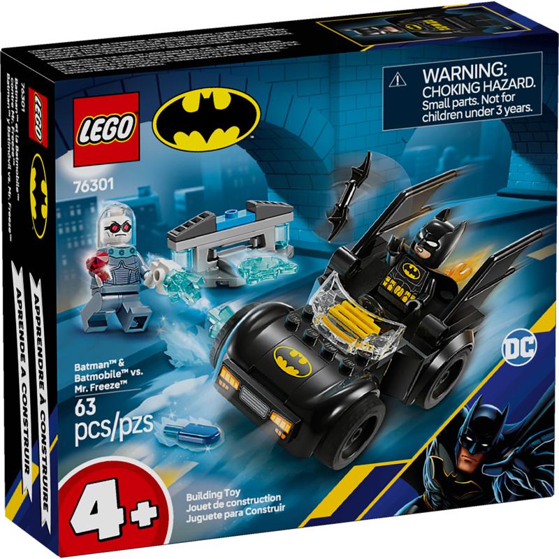 LEGO Super Heroes Batman & Mr. Freeze w/ Batmobile - 63 pc.