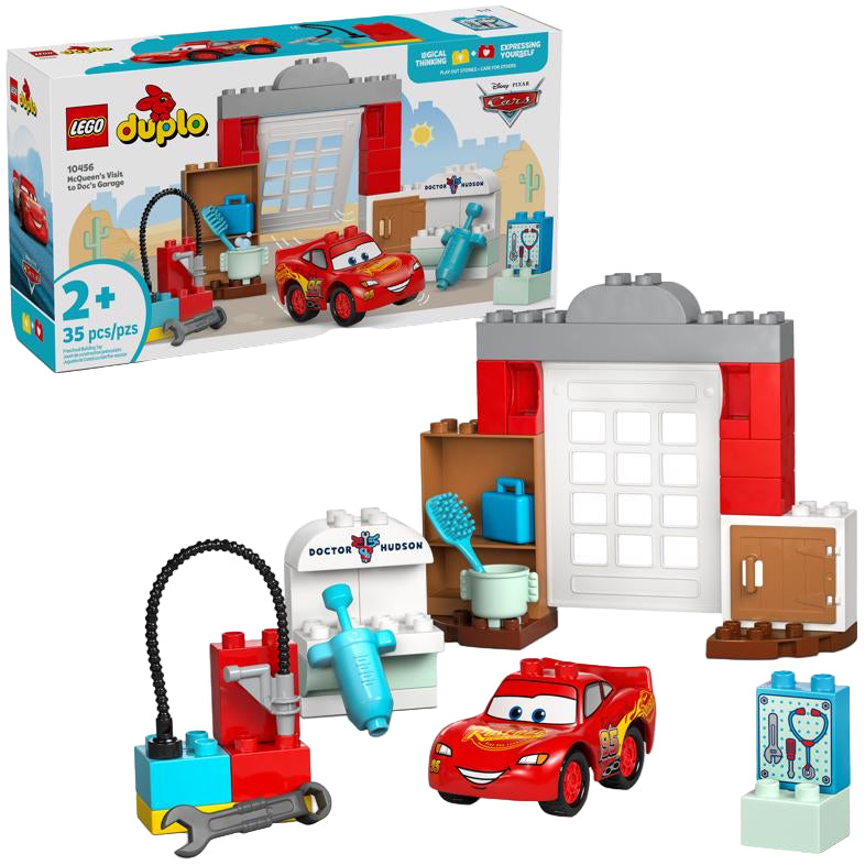 LEGO Duplo Lightning McQueen's Visit to Doc's Set - 35 pc.