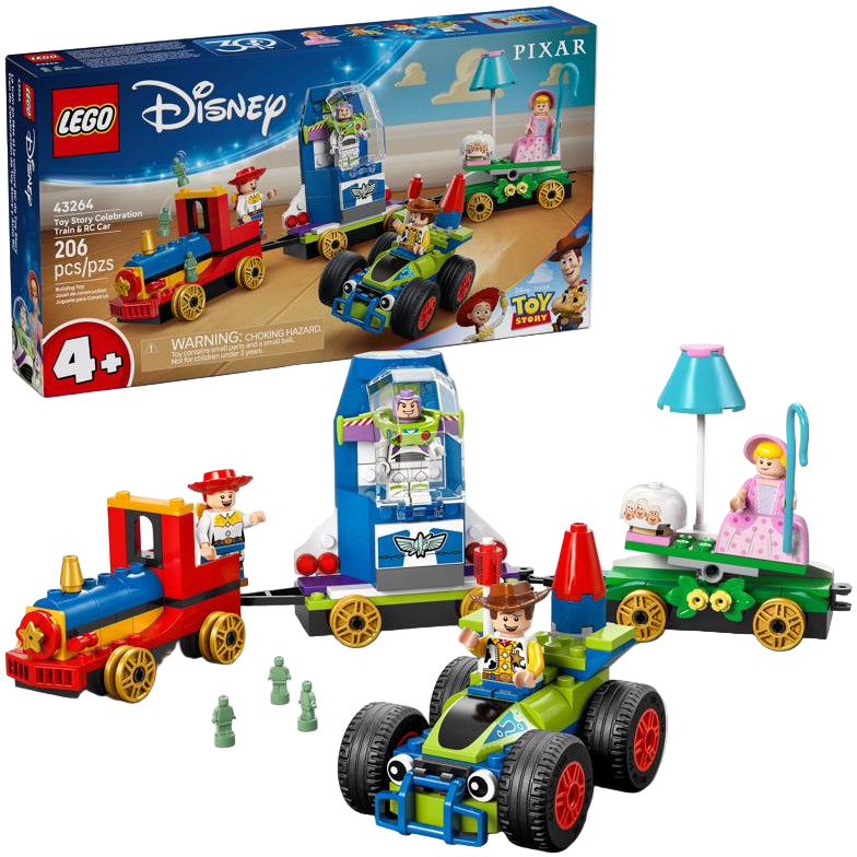 LEGO Disney Toy Story Train & RC Car Set - 206 pc.
