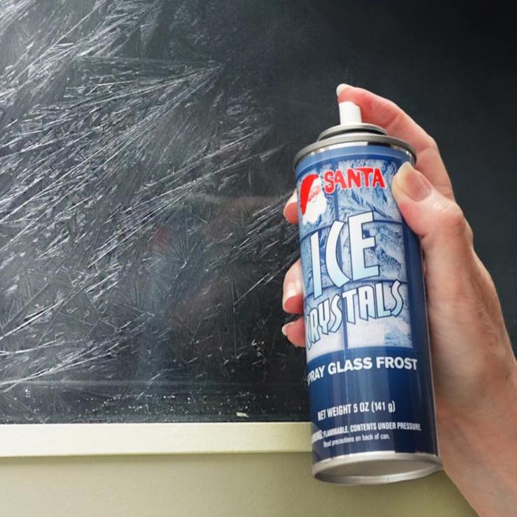 Santa Ice Crystals Glass Frost Spray - 5 oz.