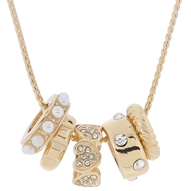 Jane Marie Ring Charm Cluster Necklaces