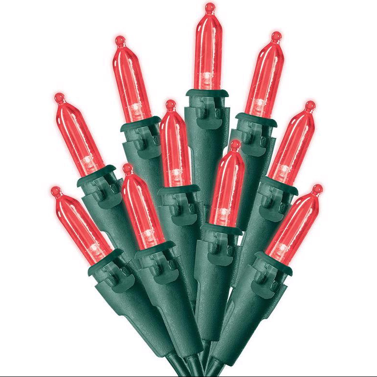Celebrations LED Mini Christmas Lights - 24.5' (100 Lights)