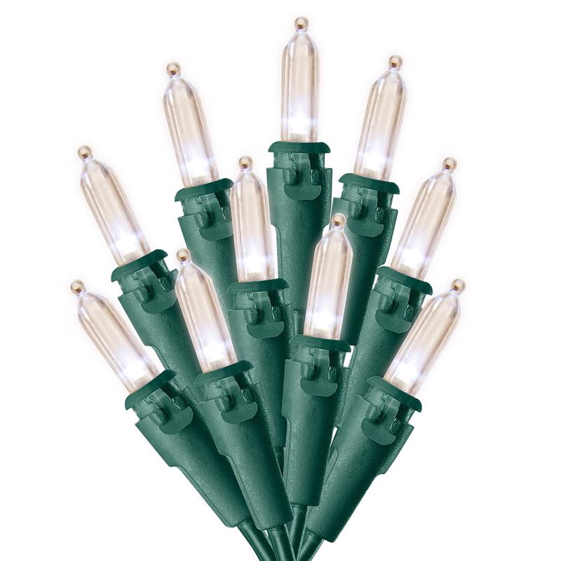 Celebrations LED Mini Christmas Lights - 12' (50 Lights)