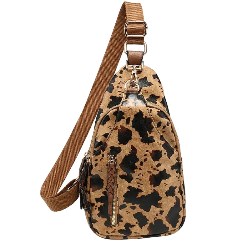 Jen & Co. Nikki Vegan Leather Crossbody Sling Bag