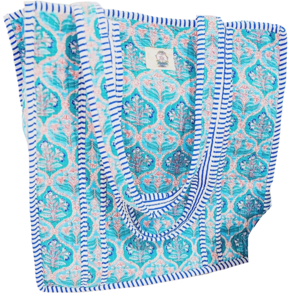 Heart of Grace Quilted Tote Bags - 15" x 16"