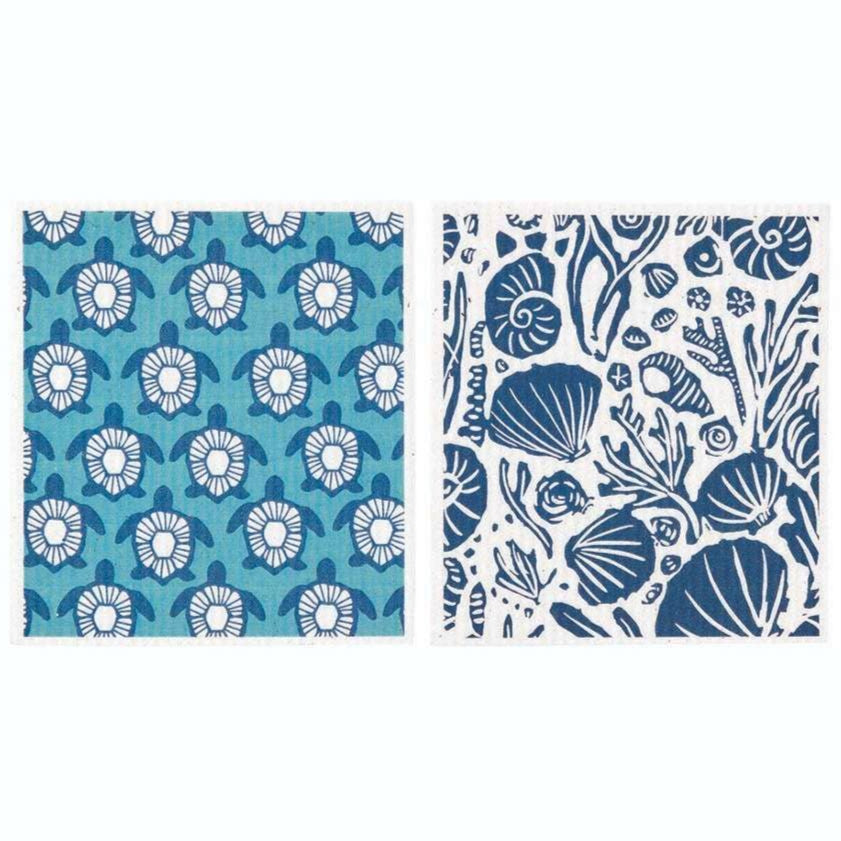 RockFlowerPaper Blu Cloth Biodegradable Sponges - 2 pc.