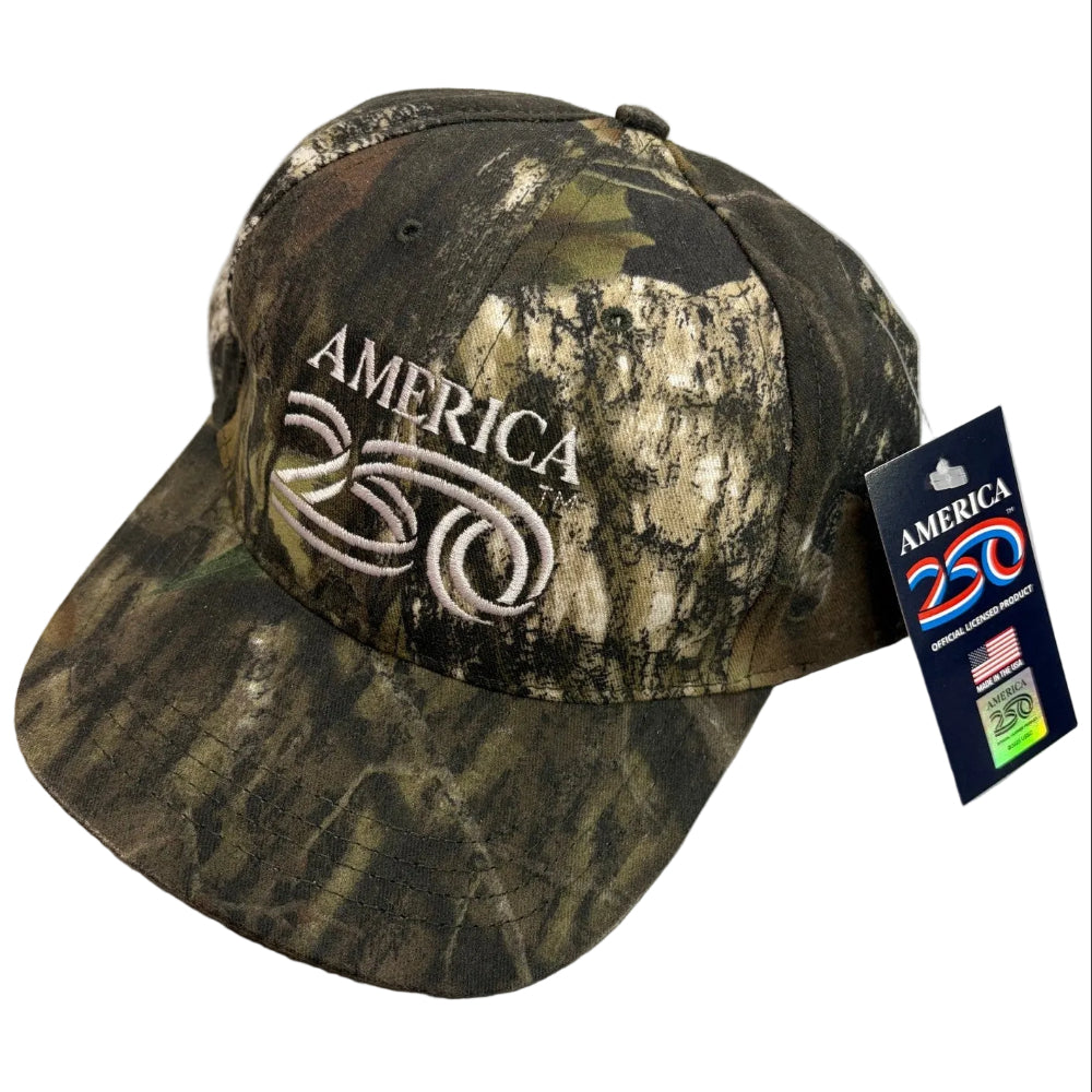America250 Cotton Twill Embroidered Logo Hats