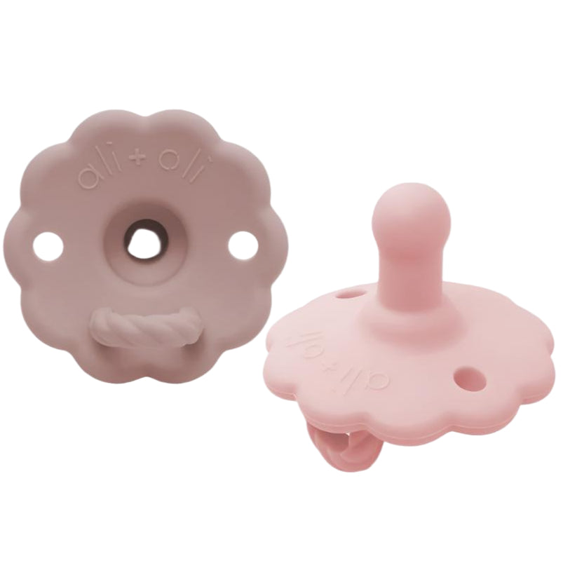 Ali + Oli Silicone Baby Pacifiers - 2 pc.