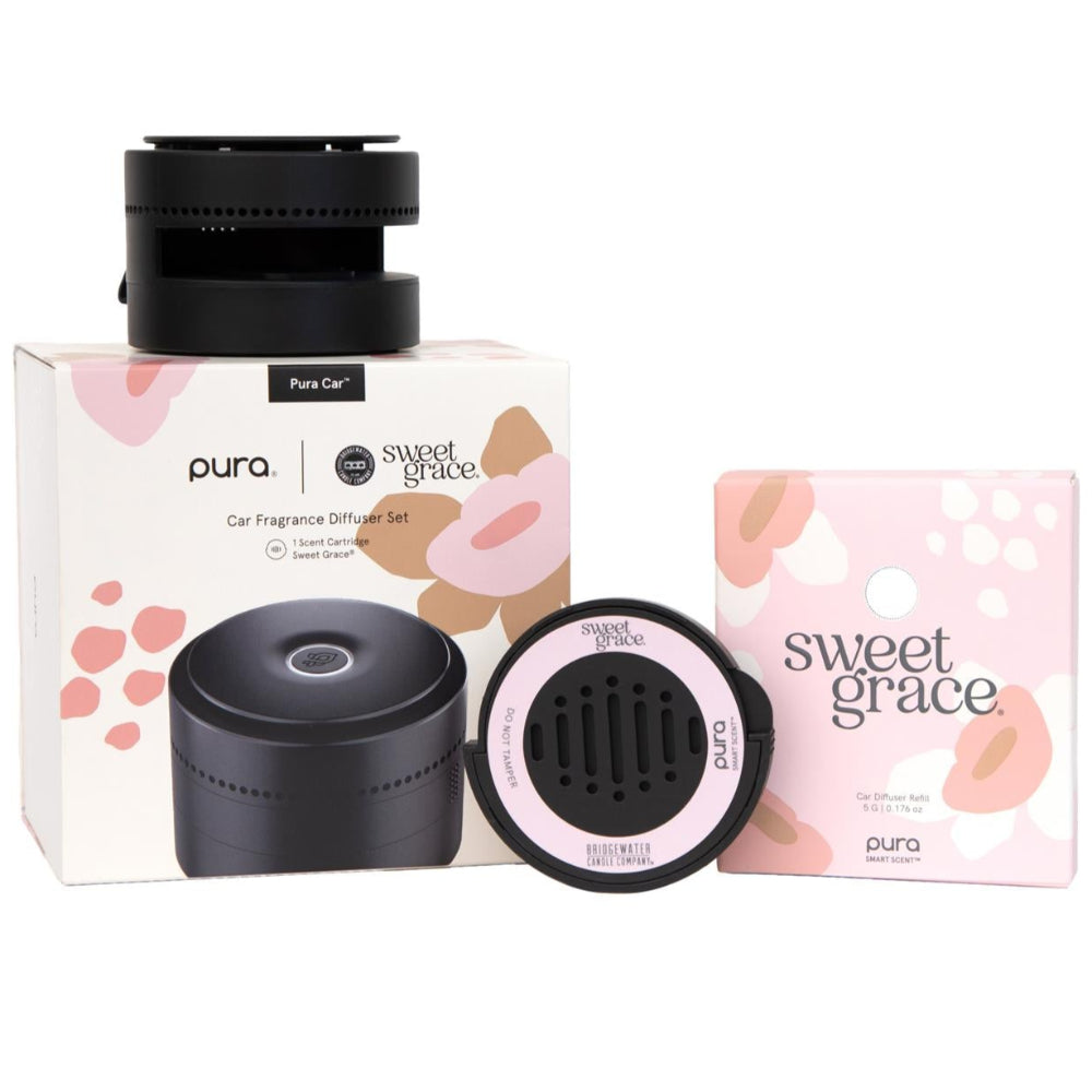 Pura Car Fragrance Diffuser Kit & Refills (Bridgewater Candle)