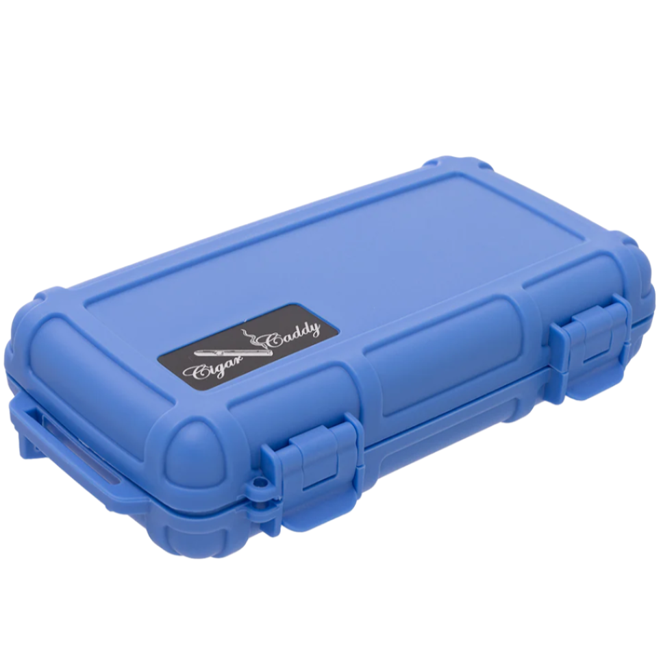 Cigar Caddy Airtight 5-Cigar Travel Humidor Case