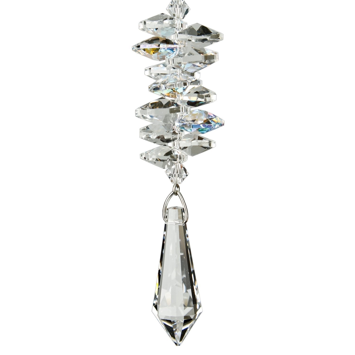 Crystal Ice Cascade Suncatcher - 4"