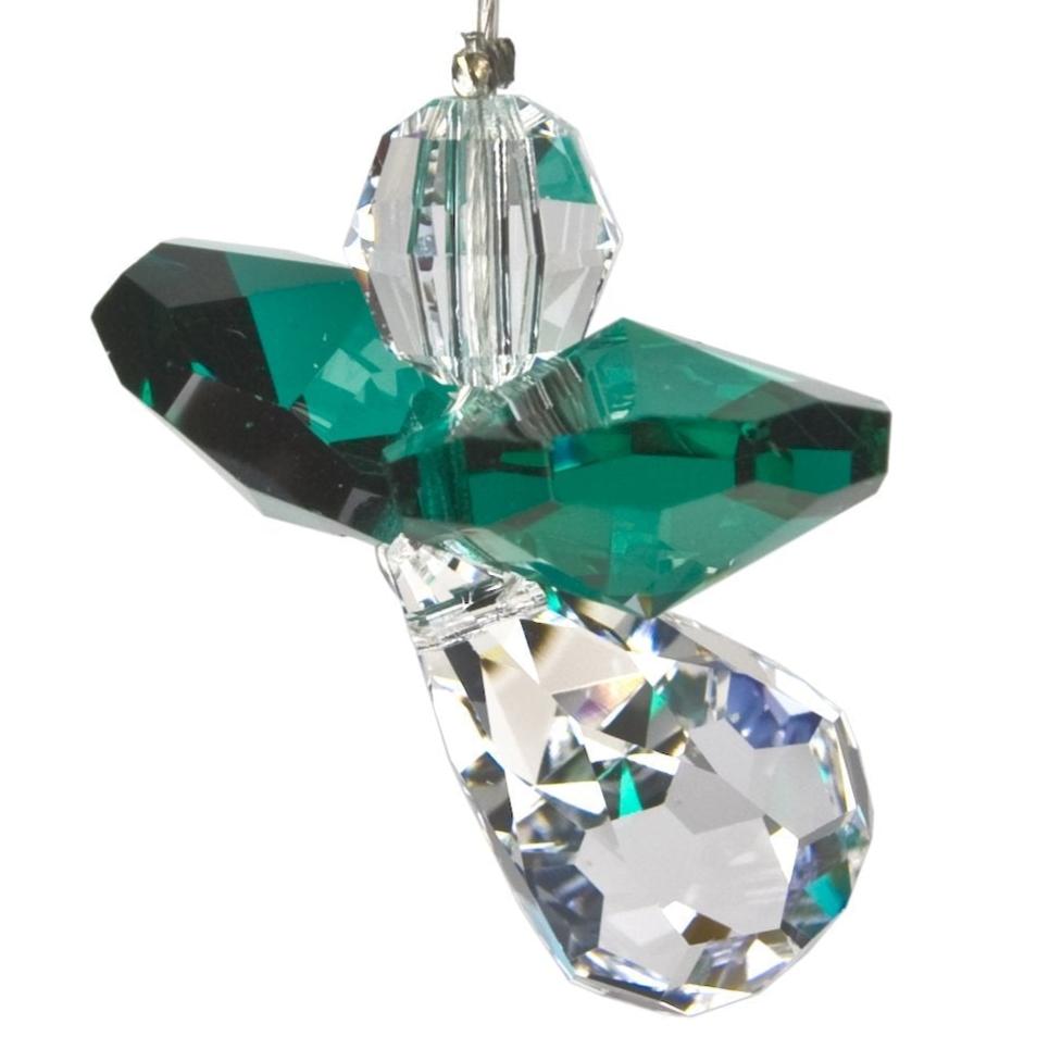 Crystal Birthstone Guardian Angel Suncatchers - 1"