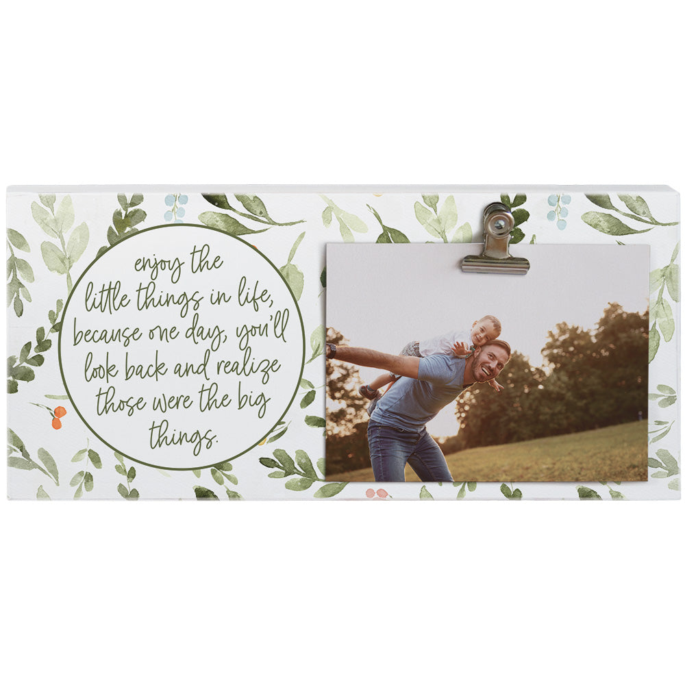 Sincere Surroundings Wooden Photo Holders - 5.5" x 12"