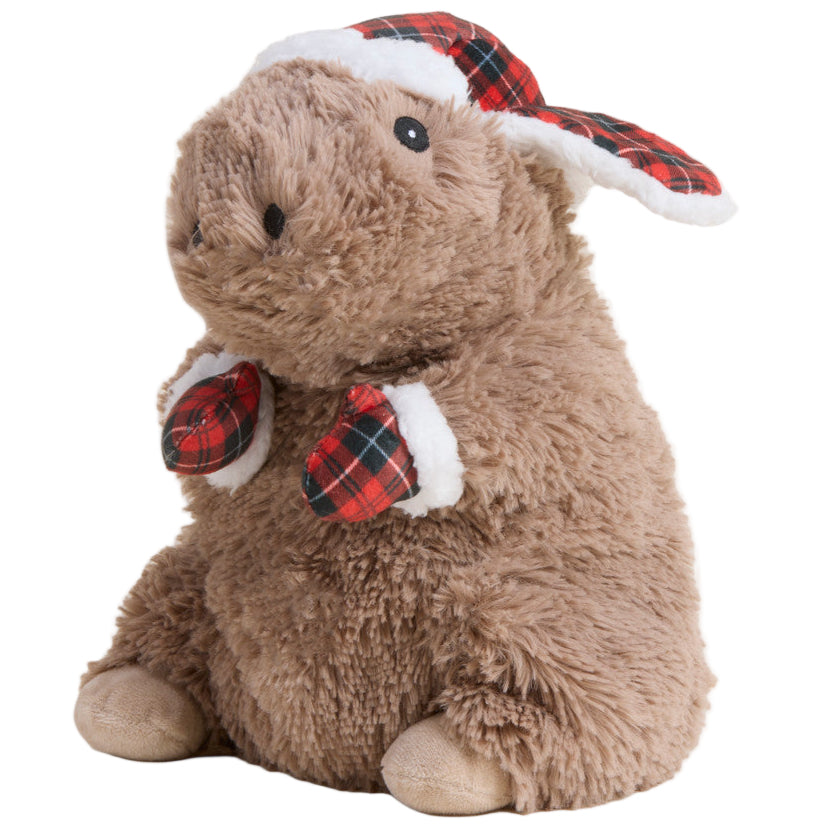 Warmies Plush Christmas Capybara