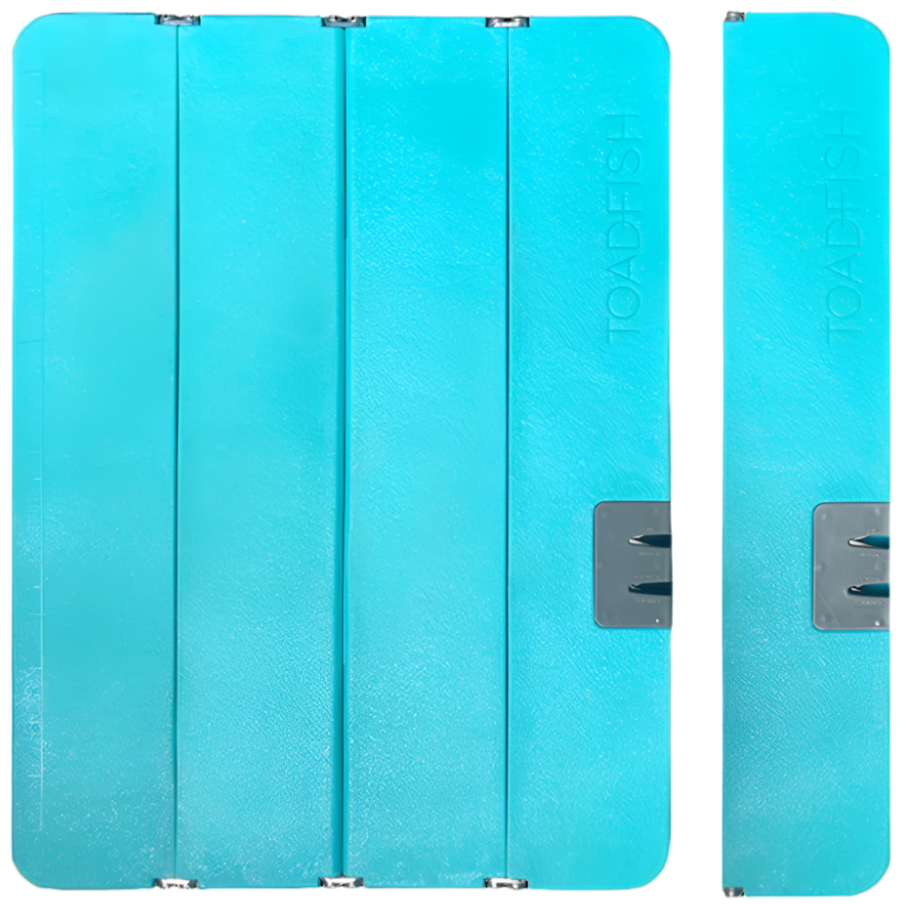 Toadfish Folding Cutting Board w/ Built-In Sharpener - 12" x 16"