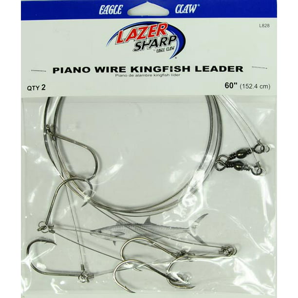 Eagle Claw Lazer Sharp Piano Wire Kingfish Leader
