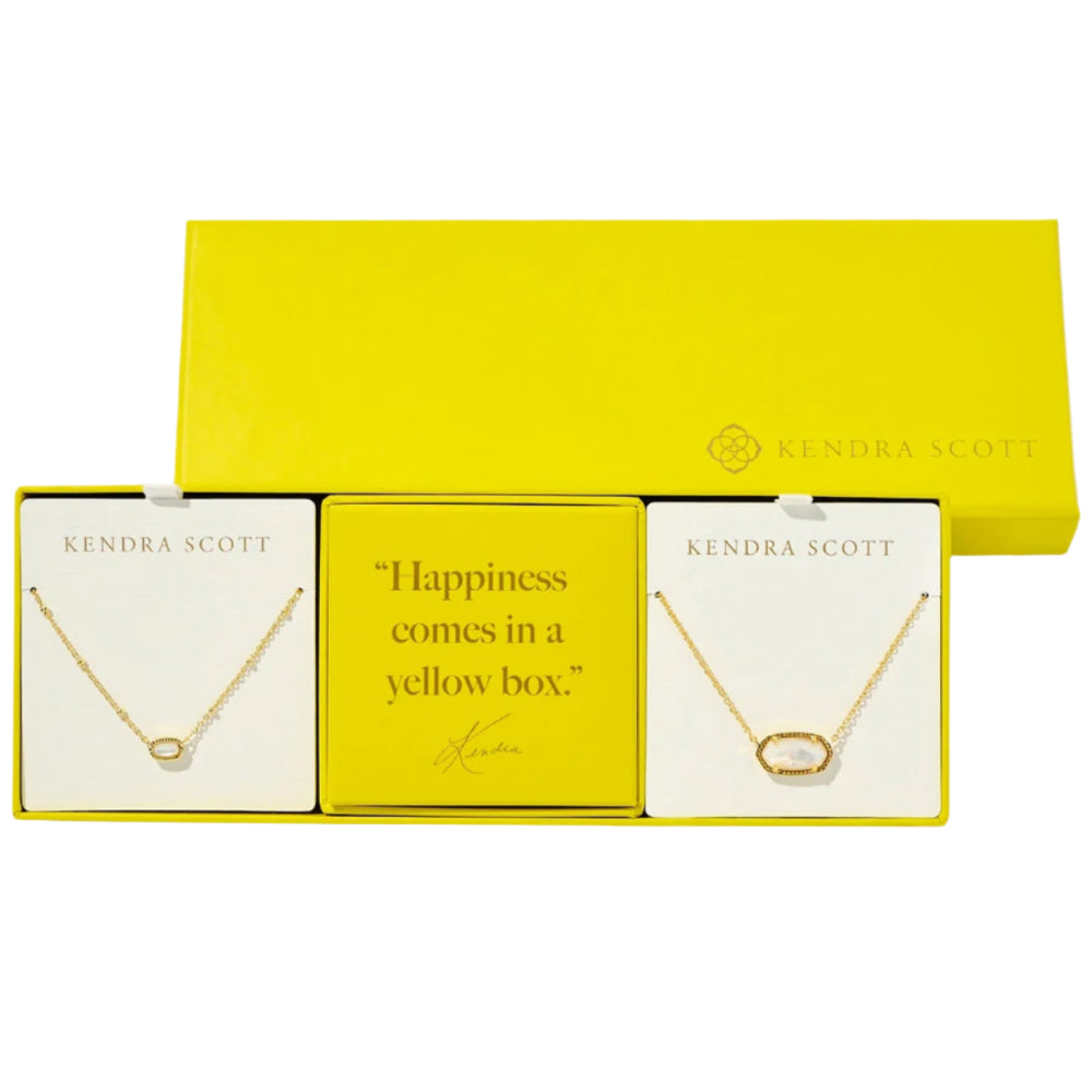 Kendra Scott Elisa Ivory Pendant Necklace Gift Set - 2 pc.