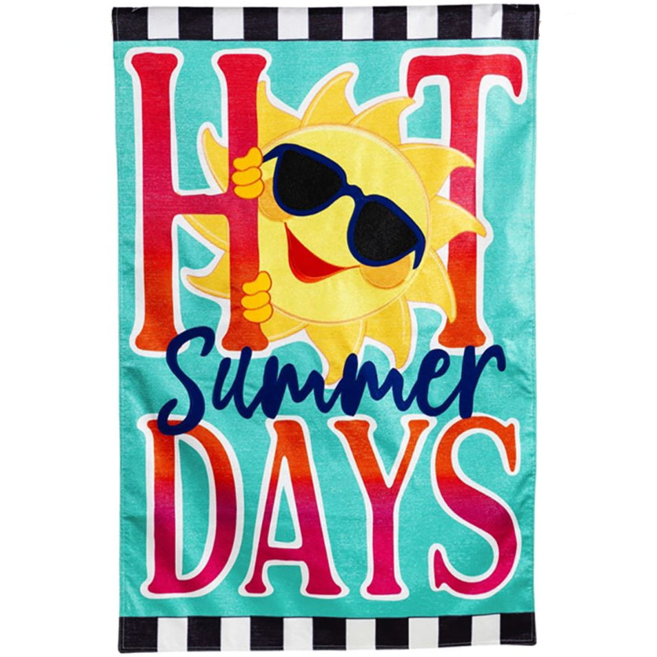 Evergreen Summer Themed House Flags - 28" x 44"