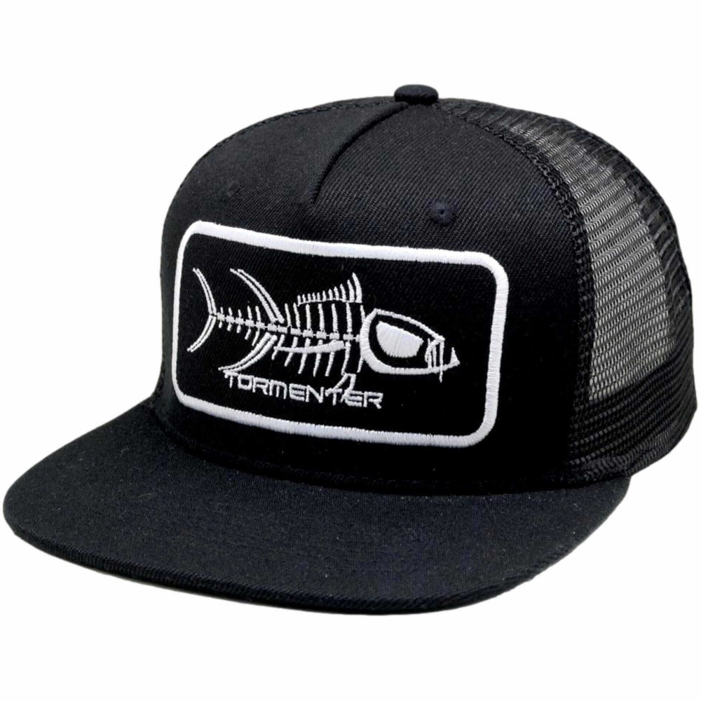 Tormenter Black Logo Patch Flat Bill Hat