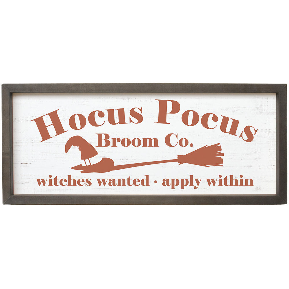 Sincere Surroundings "Hocus Pocus Co." MDF Sign - 10" x 24"
