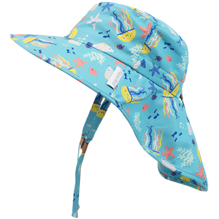 Flap Jacks Baby & Toddler Sun Hats w/ Neck Cape