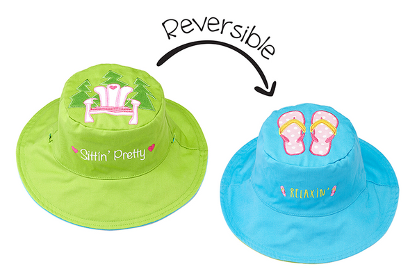 Flap Jacks Reversible Toddler & Youth Sun Hats