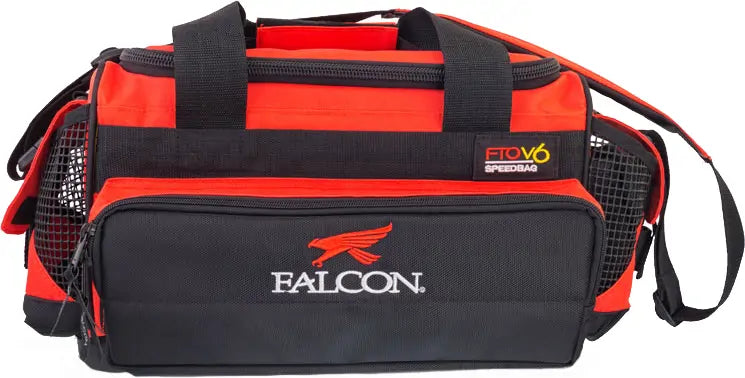 Falcon FTO V6 Speedbag Tackle Bag w/ Four 102-Slot Tackle Boxes