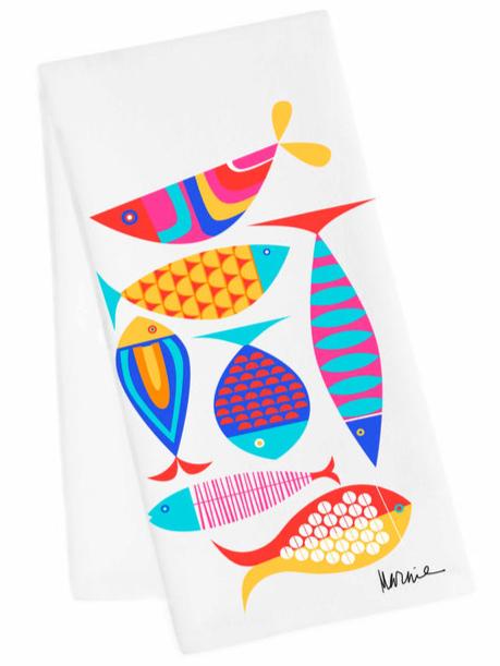 M-Design Studio Cotton Tea Towels (Rockport, TX) - 20" x 30"
