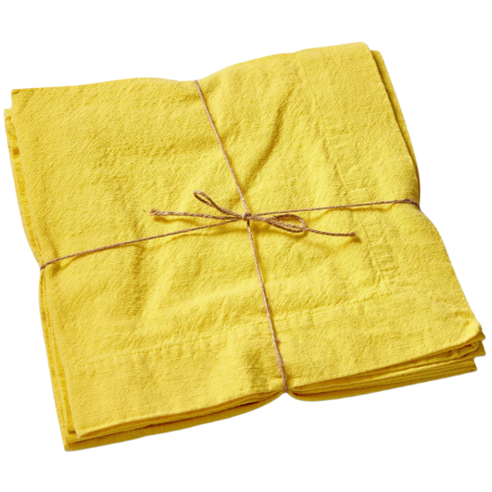 TAG Woven Cotton Slub Napkins - 4 pc.