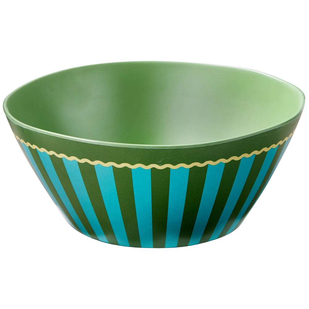 TAG Cabana Stripe Melamine Serving Bowl - 12"