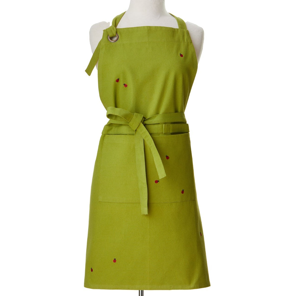 TAG Garden Path Green Cotton Canvas Apron