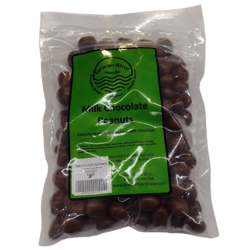 Gruene River Chocolate Covered Peanuts - 8 oz. & 12 oz.