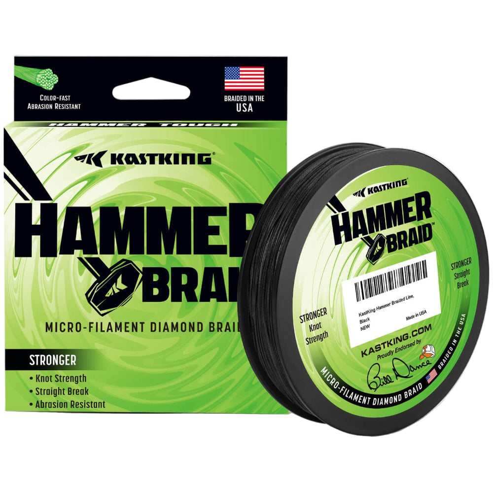 KastKing Hammer Braid Micro-Filament Fishing Line - 150 yd.