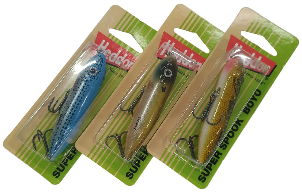 Heddon Super Spook Boyo 3/8 oz. Hard Lures - 3"