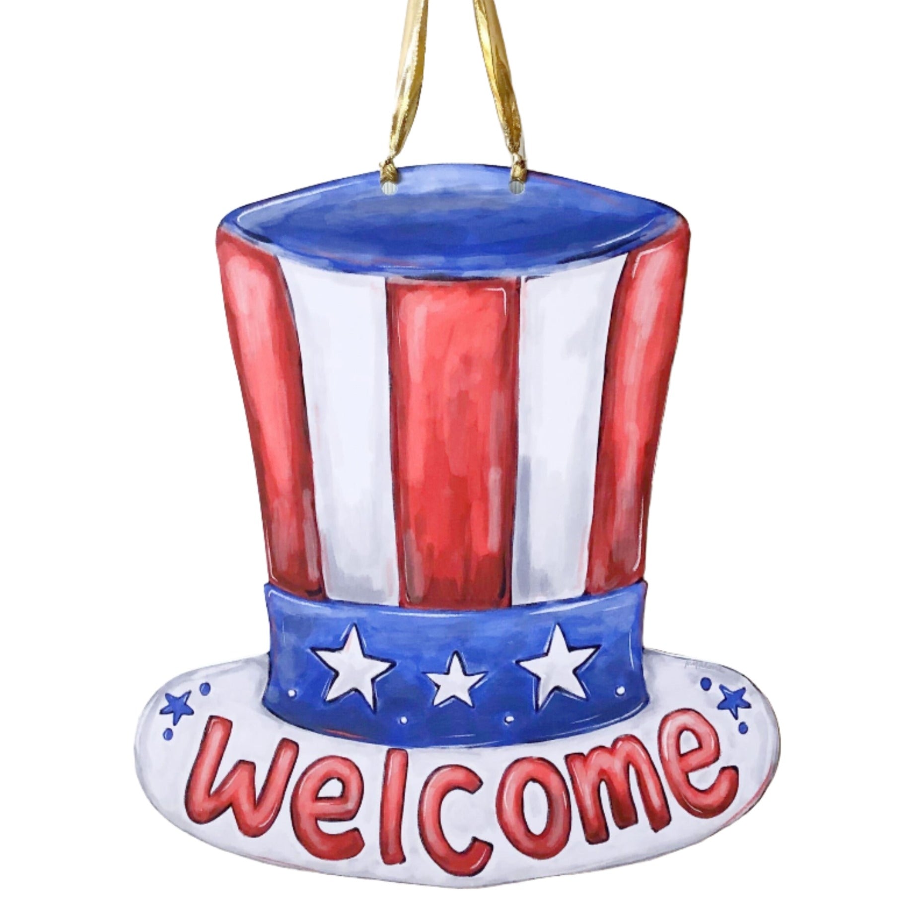 Home Malone Patriotic Americana Door Hangers