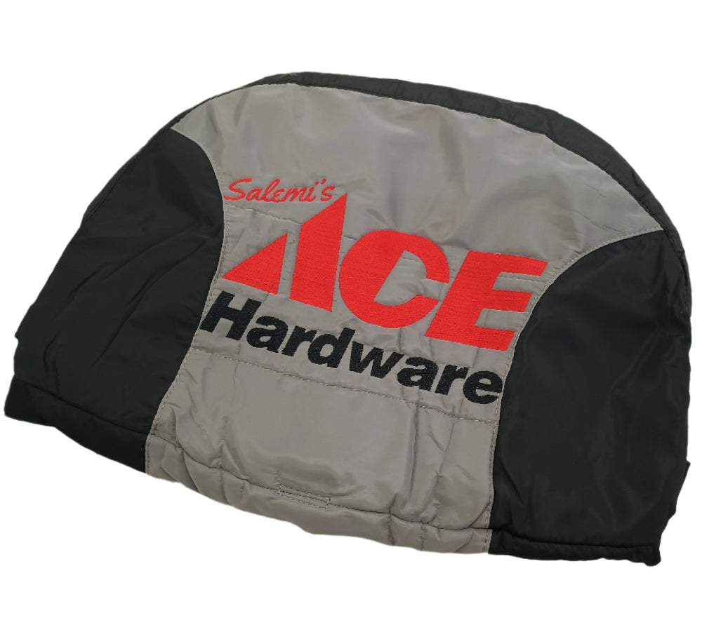 Salemi's Ace Hardware Universal Seat Cover for Mid-Size Mowers