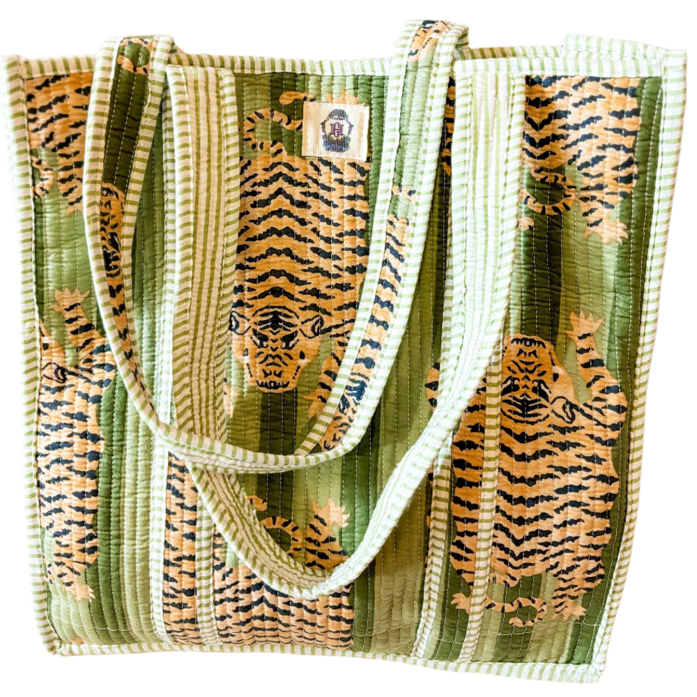 Heart of Grace Quilted Tote Bags - 15" x 16"