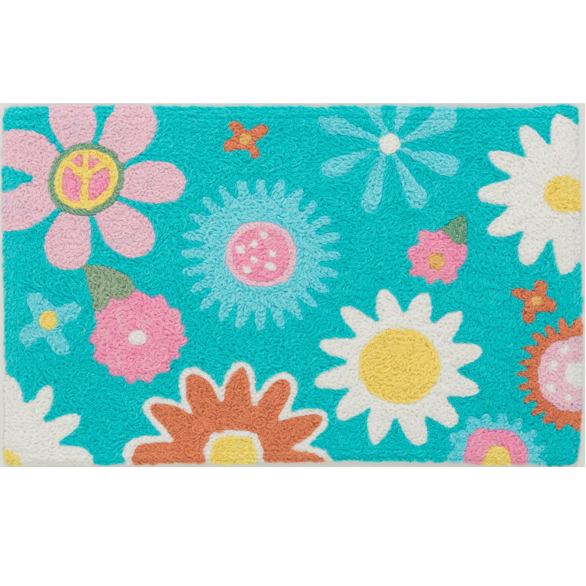 Jellybean Floral Themed Rugs