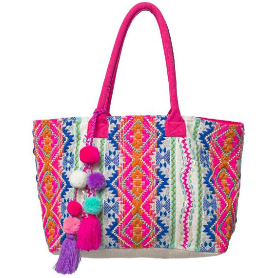 Jane Marie Full-Size Cotton Tote Bags - 22" x 12.5"